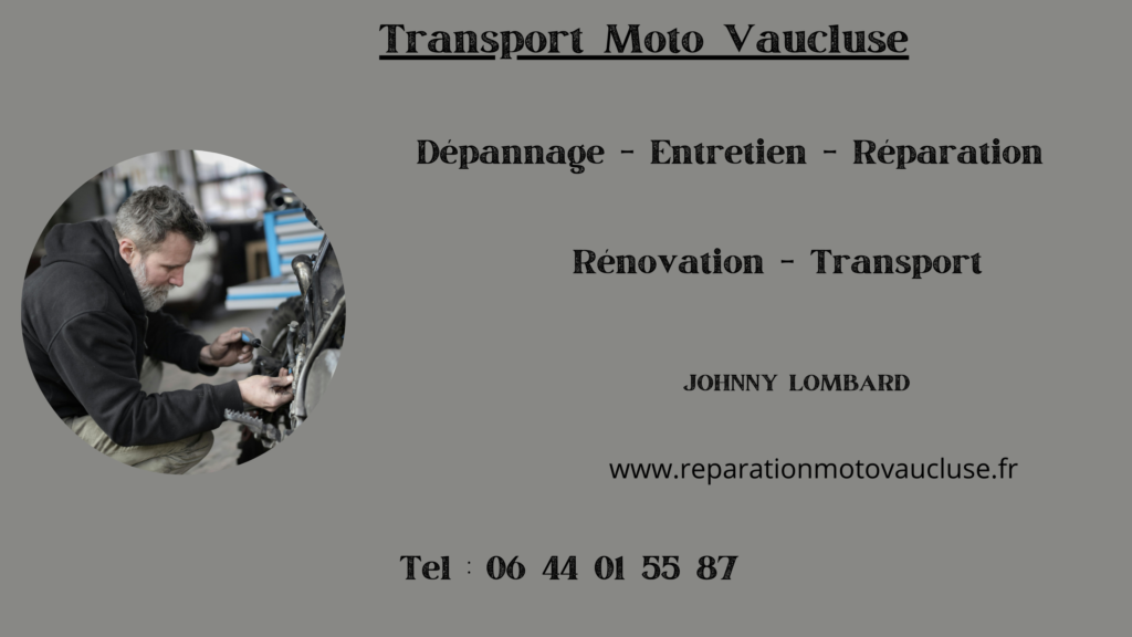 Transport Moto Vaucluse